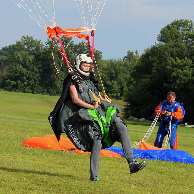 Amy Shaw Base Jump